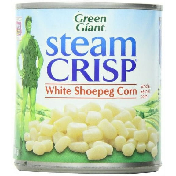 Green Giant Steam Crisp White Shoepeg Whole Kernel Corn, 11 Oz (Pack of 3)