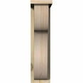 thumbnail image 2 of Ekena Millwork 6"W x 12"D x 24"H Carmel Rough Sawn Corbel w/Backplate, Douglas Fir, 2 of 9