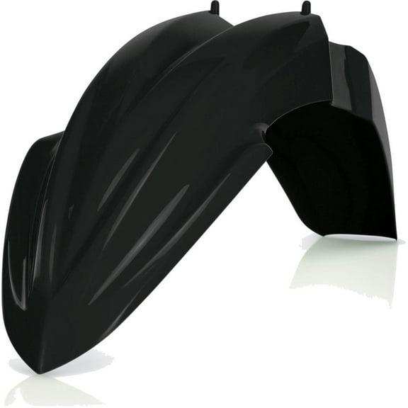 Acerbis Front Fender - Black - Kawasaki KX 85/100/112 2014-2025 - OE Replacement Plastic Off-Road Dirt Bike (2374040001)