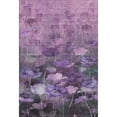 thumbnail image 2 of Addison Rugs Mayfield Washable Transitional Floral Purple Rectangle Rug, 5' x 7'6", 2 of 6