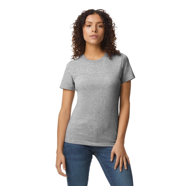 Gildan G650L Ladies' Softstyle Midweight Ladies' T-Shirt - RS SPORT GREY - S
