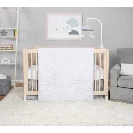 UPC: 0846216065538 | Sammy & Lou Twinkle Stars 4-Piece Multi-color Infant Crib Bedding Set 100% Polyester Microfiber