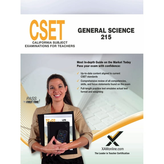 CSET Foundational - Level General Science 215 Paperback 1642390585 9781642390582 Sharon A. Wynne