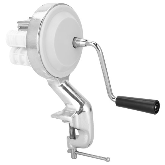 Heaveant Manual Noodle Maker, Stainless Steel Macaroni Maker Kitchen Hand-Cranking Noodles Pressing Machine Kitchen Supply