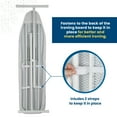 thumbnail image 3 of HOLDN’ STORAGE Universal Fit Iron Board Cover with Padding, Heat Reflective, 15 x 54 inch, White, 3 of 8