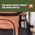 thumbnail image 4 of Ozark Trail 20-Can 15 qt Soft-Sided Cooler Backpack, Brown, 4 of 16