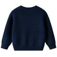 thumbnail image 7 of Kiijoy Newborn Girls Knit Sweater Winter Warm Soft Pullover Solid Casual Crew Neck Sweater, 7 of 7
