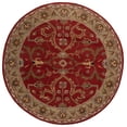 thumbnail image 2 of Safavieh Heritage Oslo Oriental Wool Area Rug, Red/Gold, 3'6" x 3'6" Round, 2 of 11