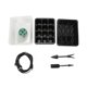 thumbnail image 2 of 5 Pcs Seed Starter Tray Transparent Lid Garden Propagator Germination Set for Seeds Growing Starting with LED Light Black, 2 of 5