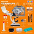 thumbnail image 4 of Microscopio Play22 Kids 120X-1200X con kit científico de 50 piezas, 4 of 8