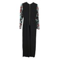 thumbnail image 2 of Pre-Owned Elie Saab Floral Embroidered Long Sleeve Jumpsuit in Multicolor Viscose, 2 of 2