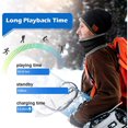 thumbnail image 6 of Morttic Bluetooth Beanie Wireless Hat with Scarf, Headphone Beanie Hat with Bluetooth 5.0 Wireless Beanie Bluetooth Hat for Women Men Teens Warm Knitted Fleece Music Hat, 6 of 10