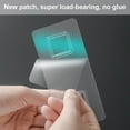 thumbnail image 3 of LLC Grain Dispenser Container Wall Mounted Food Storage Tank Kitchen Dual Bins Box Clear Window Rice Cereal Jar  Blue  L, 3 of 9