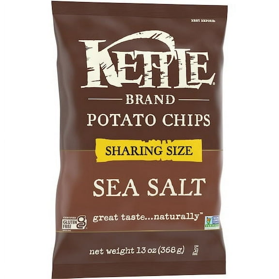 (Price/Case)Kettle Potato Chip Sea Salt 9/13Z