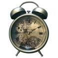 thumbnail image 1 of Yosemite Home Decor 5120009 Aged Bronze & Brass Gears Table Clock, 1 of 1