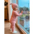 thumbnail image 3 of Cjfdfy Baby Boy Girl Newborn Hospital Going Home Outfit Hand Picked for Earth By My Great Grandma Grandpa Letters Romper Long Sleeve Ribbed Jumpsuit Hat Spring Fall Winter Clothes, 3 of 9