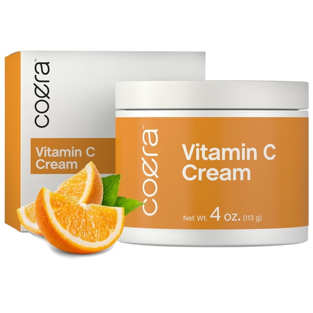 Crema de vitamina C Coera, 113 g, hidratante, iluminadora y humectante