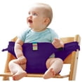 thumbnail image 1 of Asiento de arnés para bebé, cinturón de seguridad de alimentación portátil con correa, cinturón de seguridad para niños pequeños, cinturón de arnés plegable para bebé, 1 of 5