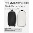 thumbnail image 3 of Key Fob Cover Compatible with Genesis GV60 GV80 G70 G90 2022-2025 5 Button Keychain Case Holder Protector,Short Keychain-black, 3 of 7