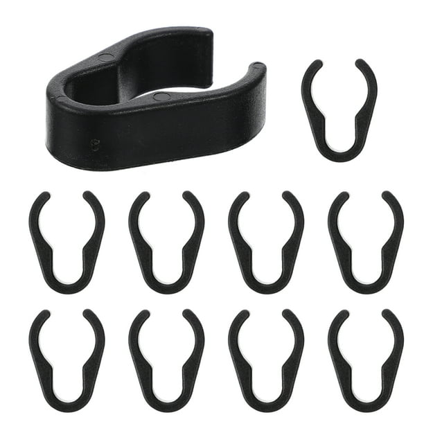 10 soportes para cables de micrófono, clips para cables de micrófono, abrazaderas para cables de micrófono duraderas y flexibles