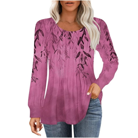 Women Blouse 3/4 Sleeve Petite, Women Blouses for Work White Womens Sports Tops Xl Womens Tops Dressy Casual Tunics Periwinkle Beach Shirt Sunshine White