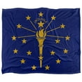 thumbnail image 2 of Indiana Flag Officially Licensed Silky Touch Super Soft Throw Blanket 50' x 60', 2 of 6