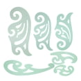 thumbnail image 1 of Ensemble de Règle Courbe, Règle Courbe de Couture 6 Pcs pour Création de Motifs, Règle Courbe Multifonction pour Dessin Imposition, Modèle de Coupe de Vêtements, 1 of 8