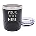 thumbnail image 3 of My Personal Memories Custom Personalized 10 oz Low Ball Insulated Tumbler Cup - Engraved with Your Customized Text (Black), 3 of 4