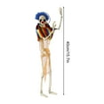 thumbnail image 3 of Nrmvnmi Halloween Decorations Outdoor - Halloween Clown Decorations in Clothes, Scary Clown Halloween Yard Patio House Decor for Haunted House Prop Décor, Outdoor Indoor Decor, 3 of 8