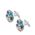 thumbnail image 2 of Rabbit Elegant Suit Cufflinks Set | Stainless Steel Silver Jewelry | Ideal for Formal Occasions, 2 of 6