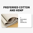 thumbnail image 5 of Large Capacity Storage Bags with Zipper Closure, Dustproof Non-Woven Fabric, Reinforced Cotton Linen Handles, Foldable for Easy Storage of Clothing, Bedding, and Seasonal Items, 5 of 9