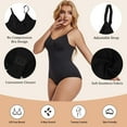 thumbnail image 3 of ANYFIT WEAR Backless Bodysuit Shapewear for Women Full Body Shaper Tummy Control Butt Lifting Seamless V Neck Slimming Tank Top, 3 of 5
