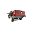 thumbnail image 1 of Fab Fours Bumper DR19-RT4450-1 Red Steel; One Piece Design; Direct Fit; Mounting Hardware Included; With Integrated Mount For Pod Lights; Black Powder Coated Steel, 1 of 2