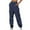 Navy, variant on Lenpel Cargo Sweatpants for Women Baggy Thermal Athletic Running Joggers with Pockets Fall Fashion Outfits