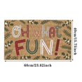 thumbnail image 3 of asddcavvf Christmas Tree Red Truck Door Mat Christmas Tree Red Truck Merry Christmas Door Mat Holiday Rug A Blanket Book Throw Blanket Plaid Throw Blankets for Couch, 3 of 5
