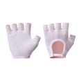 thumbnail image 4 of AWHAO Gants de Cyclisme pour Femmes Sans Doigts Respirants Gants d'Entraînement pour Gym Musculation Rose, 4 of 9