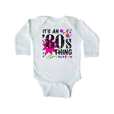 

Inktastic It s an 80s Thing Gift Baby Boy or Baby Girl Long Sleeve Bodysuit