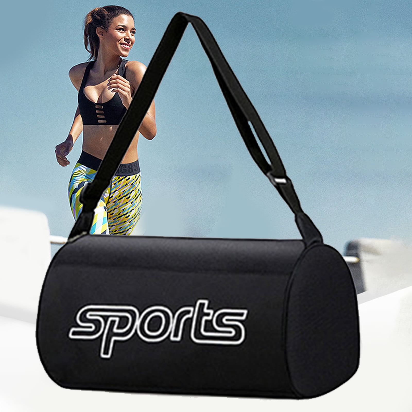 Gym Bag for Women Mens with Wet Shoe Compartment,Small Duffle Bag for Travel Sport Gym Tote Bags Workout Bag Overnight Weekend-er Bag Travel Bag