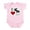 Petal Pink, variant on CafePress - I Love Moose Infant Bodysuit - Baby Light Bodysuit, Size Newborn - 24 Months