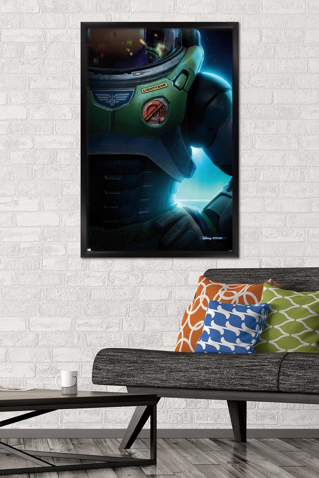 Disney Pixar Lightyear - Suit One Sheet Wall Poster, 22.375" x 34" Framed