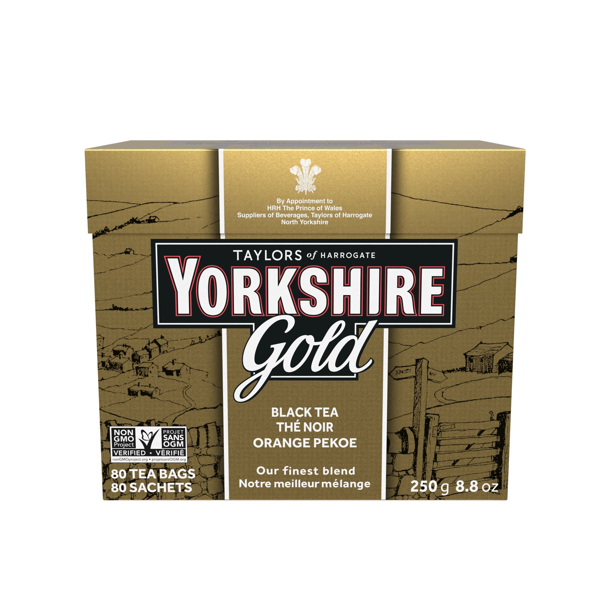 Yorkshire Black Tea Gold 80 Bags - Walmart.ca