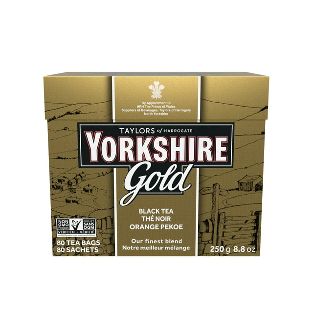 Yorkshire Black Tea Gold 80 Bags