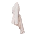 thumbnail image 5 of HXWCHs Women's Gothic Tailcoat Jacket Elegant Long Sleeve Attire XS Beige, 5 of 7