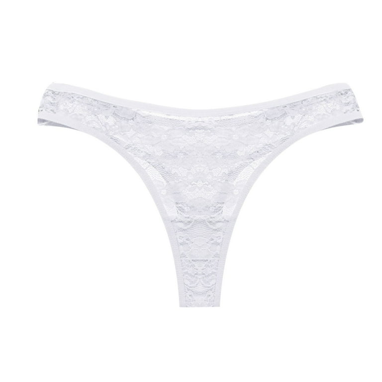 Invisible Thong White in Bamboo - Silky smooth and flexible