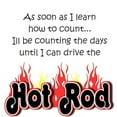 thumbnail image 2 of CafePress - Hot Rod Baby Count Infant Bodysuit - Baby Light Bodysuit, Size Newborn - 24 Months, 2 of 4