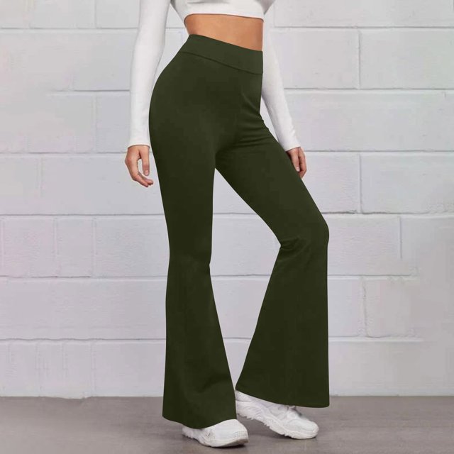 Pantalones ajustados de cintura alta para primavera y verano para mujer de Europa y América, pantalones casuales Micro La para hacer ejercicio en yoga y correr