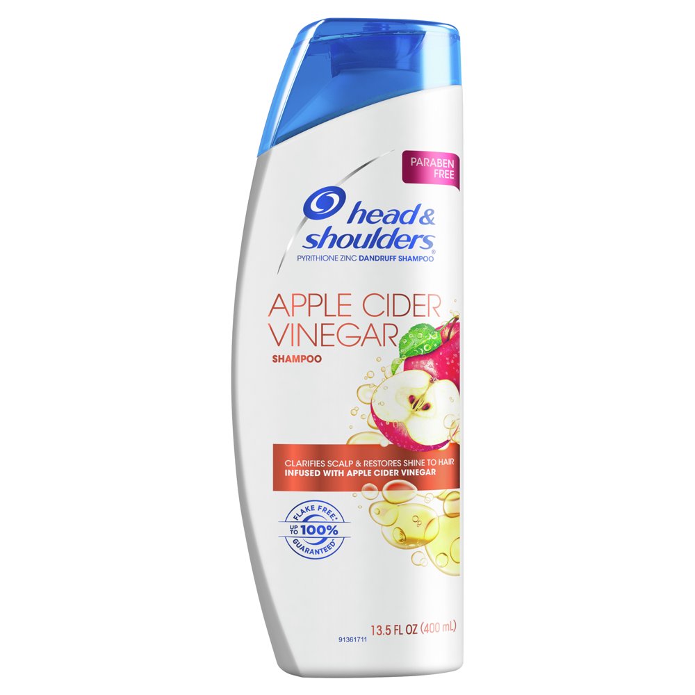 Head and Shoulders Dandruff Shampoo, Apple Cider Vinegar, 13.5 Oz