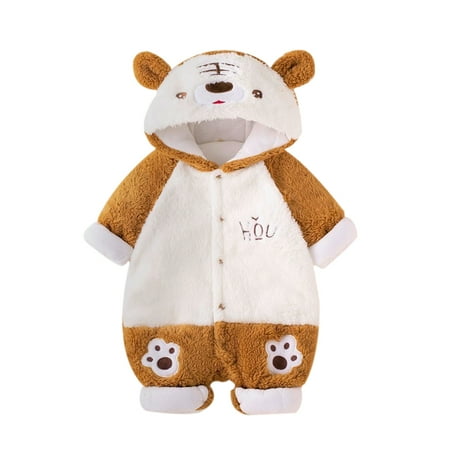 

Big Boys Lightweight Jackets Boys Winter Coat 4t Baby Girl Boy Cute Animal Long Sleeves Cartoon Ears Fleece Hooded Button Romper Warm Jumpsuit Outfits Coat Jacket Boys Wool Coat