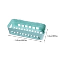 thumbnail image 2 of kurtrusly Multifunctional Hanging Shower Organiser – Rust-Proof And Stackable Storage Easy-to-Clean Shower Organiser No Drilling square green 1Set, 2 of 6