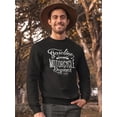 thumbnail image 2 of Motorcycle Enginers Sweatshirt Men -Image by Shutterstock, Male 3X-Large, 2 of 4